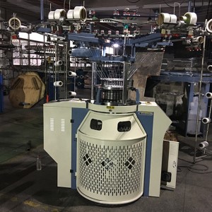 Geautomatiseerde hoge snelheid circulaire textielmachine met kleine diameter
